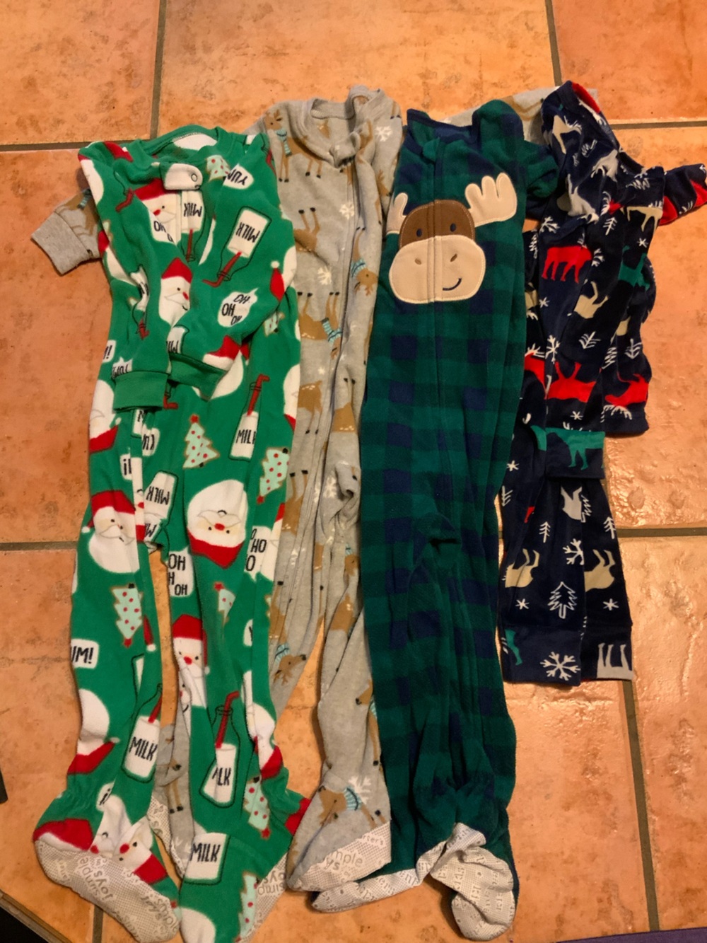 Carter's Holiday Fleece Pajama Bundle